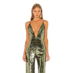 Camila Coelho Sequin Pantsuit size L